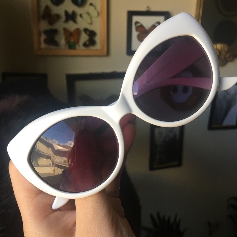 White Sunglasses
